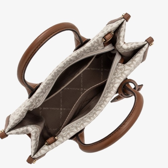 HOT DEAL 🔥TODAY!!!  Michael Kors Mirella Small Crossbody Tote Bag Vanill… - Picture 14 of 16